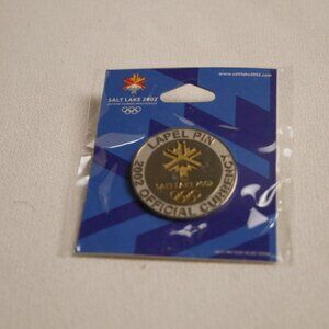 Salt Lake 2002 Winter Olympics Lapel Pin Official Commemorative Collectible